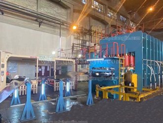 XLB-1750*10000下壓式輸送帶生產(chǎn)線 （出口鄧祿普）