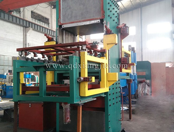 出口 捷克 XLB -1200x1200mm側板式硫化機